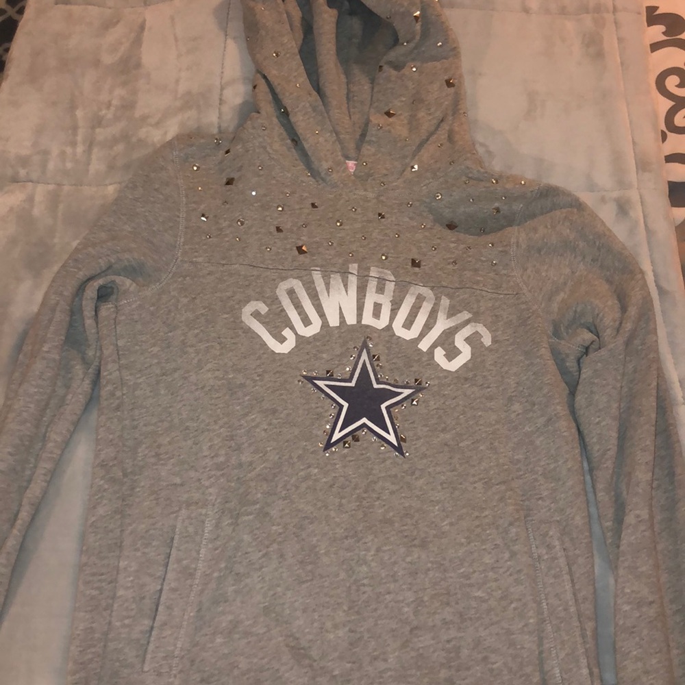 ❄️Victoria Secret Cowboys Bling Hoodie